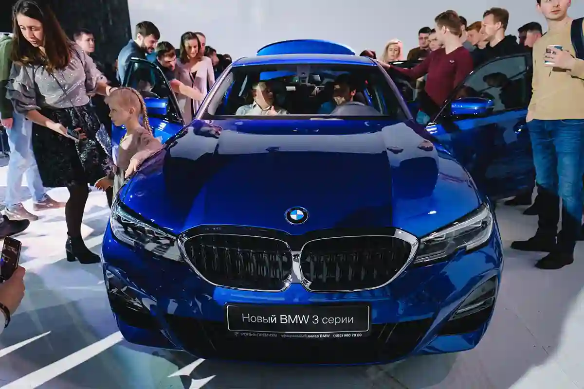 Презентация нового BMW 3 серии.