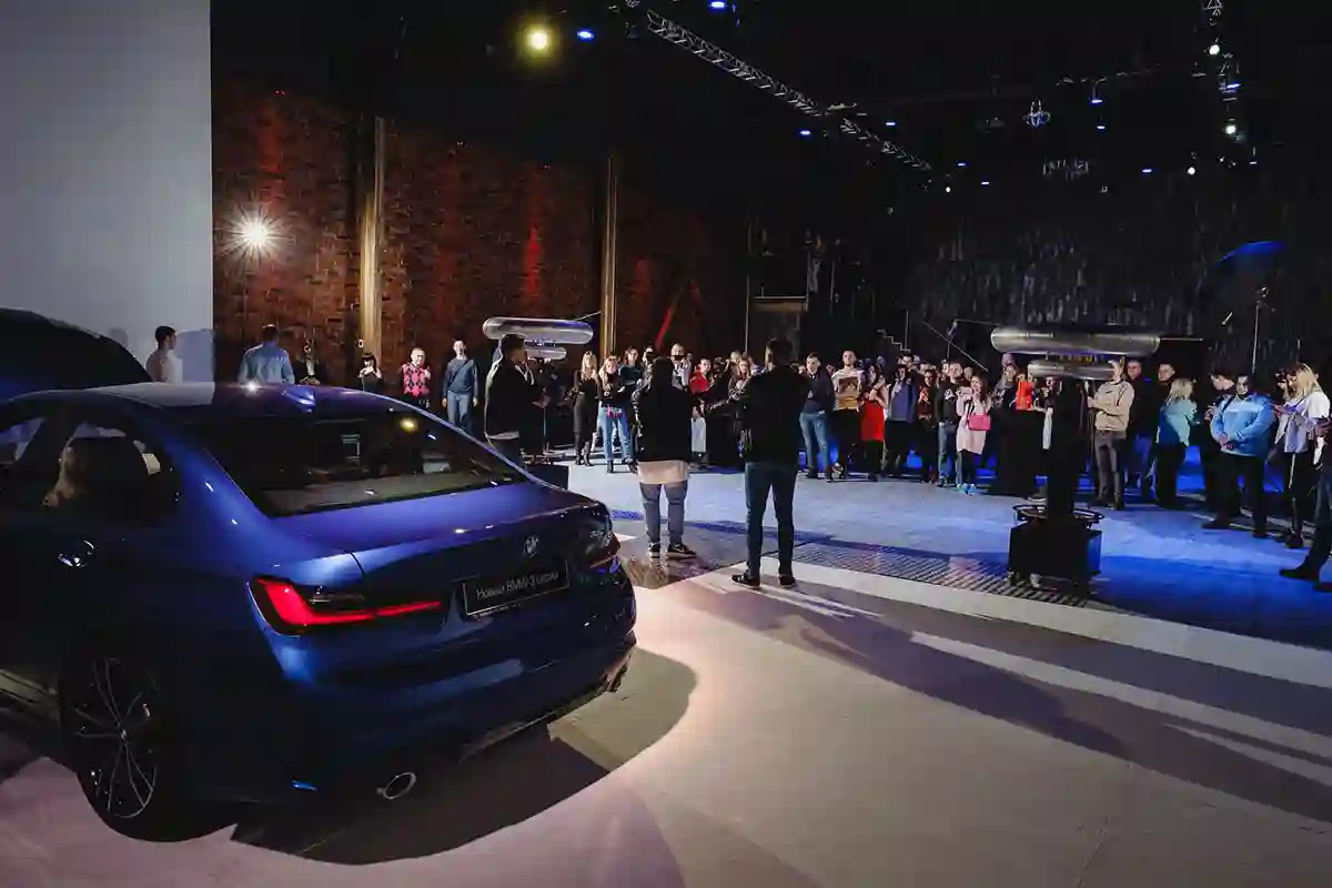 Презентация нового BMW 3 серии.