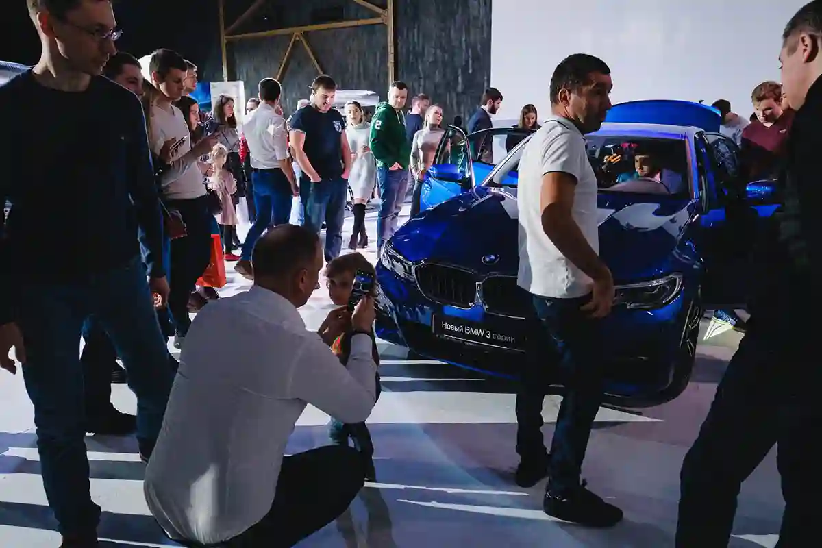 Презентация нового BMW 3 серии.