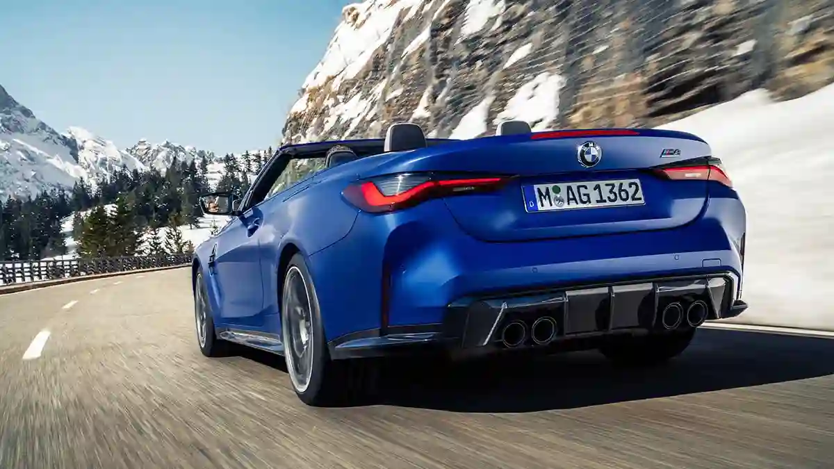 BMW Group представляет новый BMW M4 Competition Cabrio с системой полного привода M xDrive.