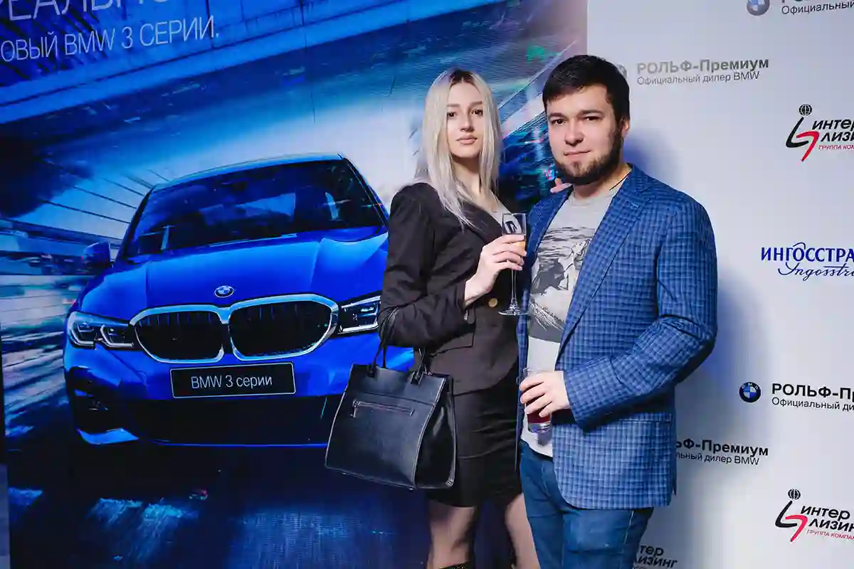 Презентация нового BMW 3 серии.